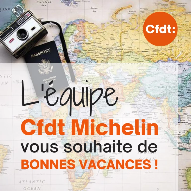 La Cfdt vous souhaite de bonnes vacances