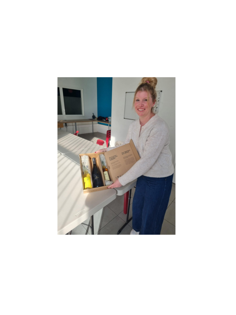 Remise des lots de notre tombola, point d&rsquo;orgue d&rsquo;un évènement festif et responsable.